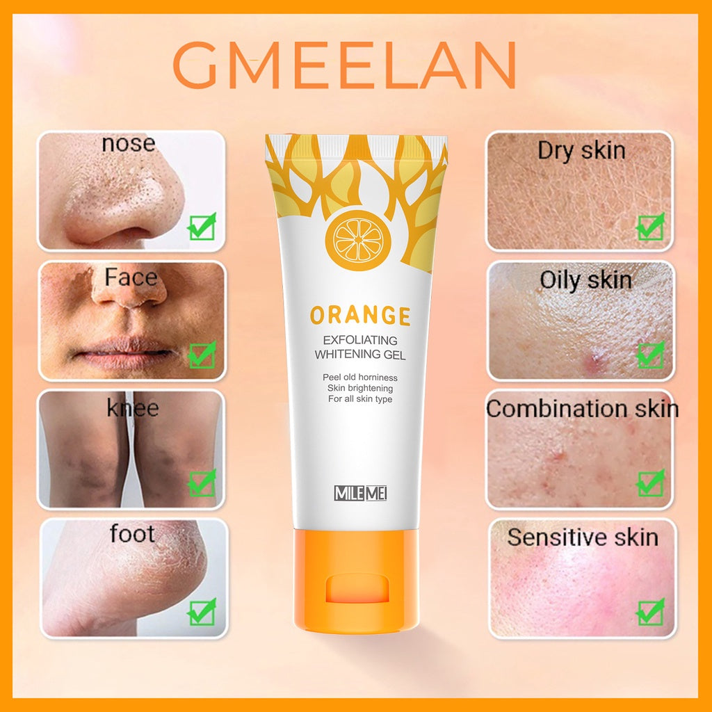 Orange Exfoliating Gel Dead Spot Remover Brighten Peeling