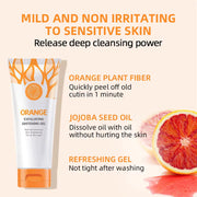 Orange Exfoliating Gel Dead Spot Remover Brighten Peeling